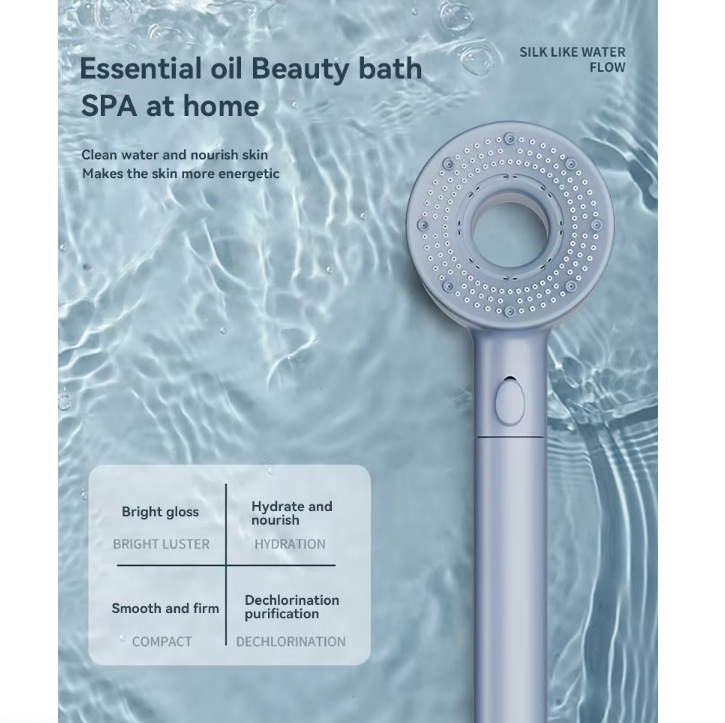 Luxury Turbo Massage Shower Head Spray