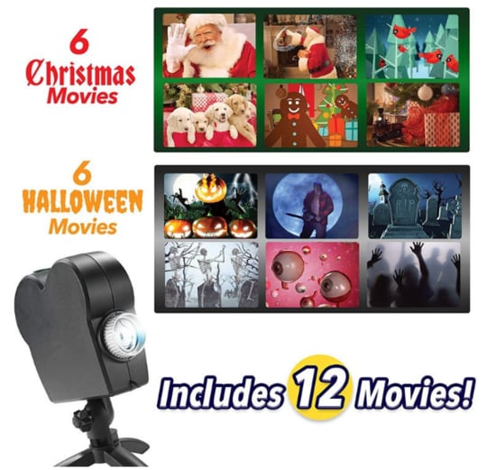 Halloween Holographic LED Projector Light Show