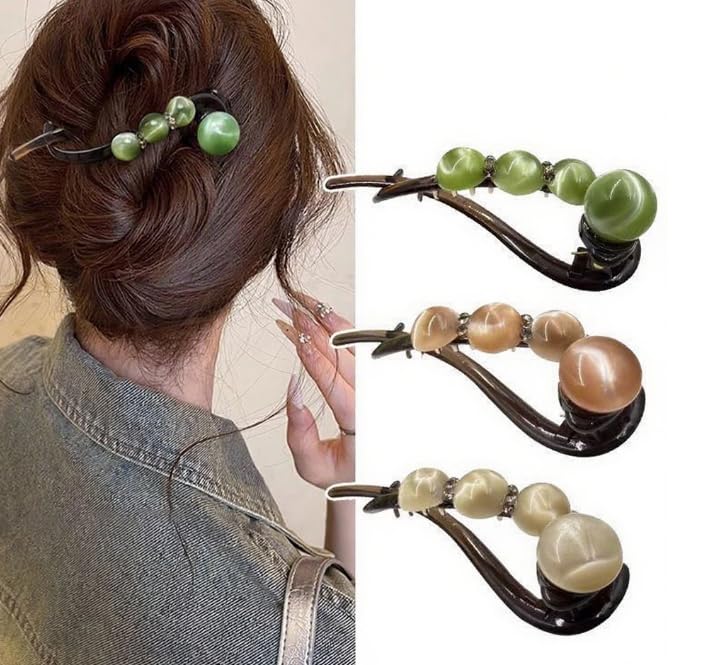 Beautiful Rose Gold Hair Twist Clip