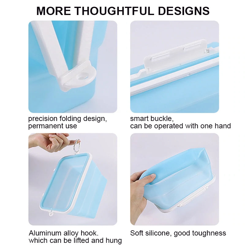 Space Saving Silicone Food Container Box