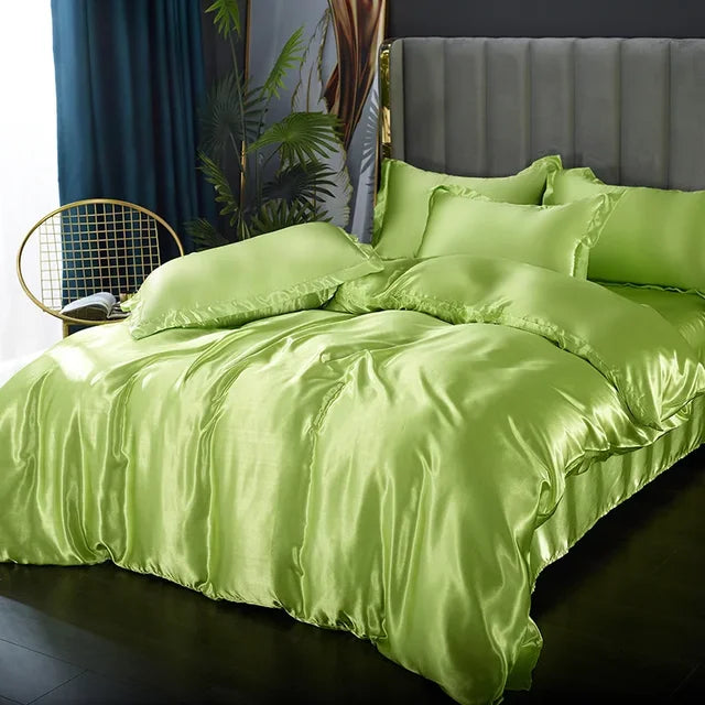 Soft Premium Silk Bedding Set