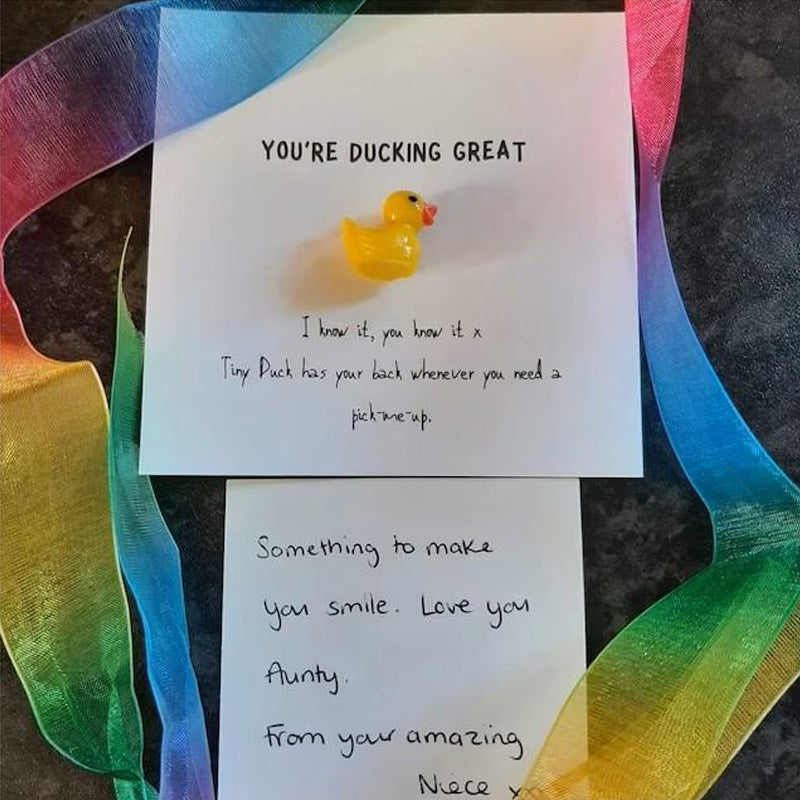 Small Quacking Duck Figurine