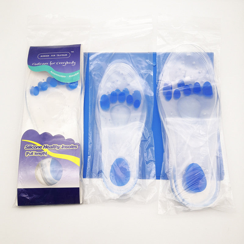Clear Gel Arch Support Insoles for Men and Women