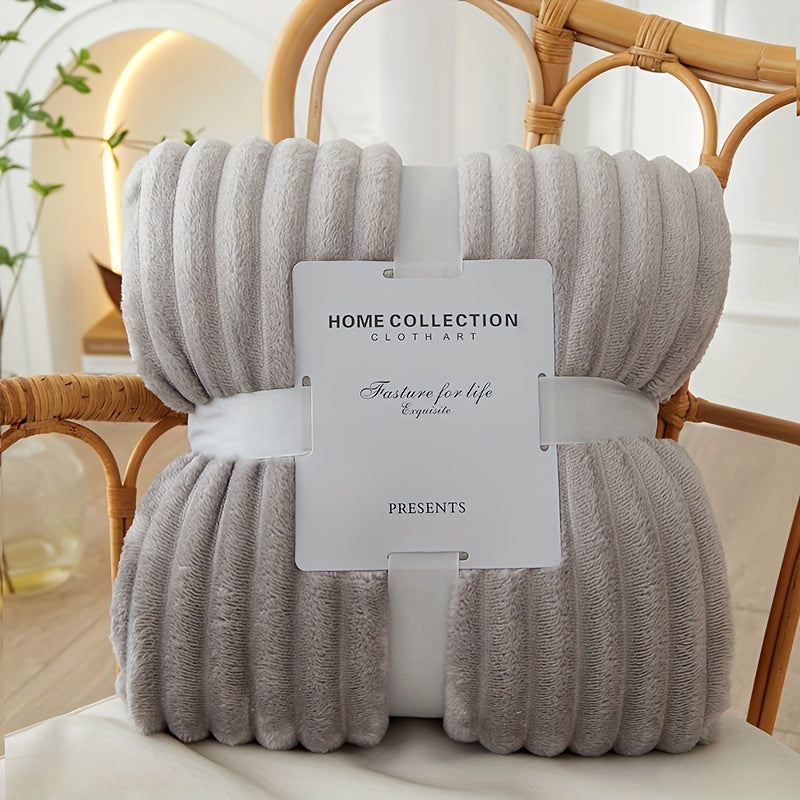 Soft Plush Fleece Blanket for Cozy Warmth