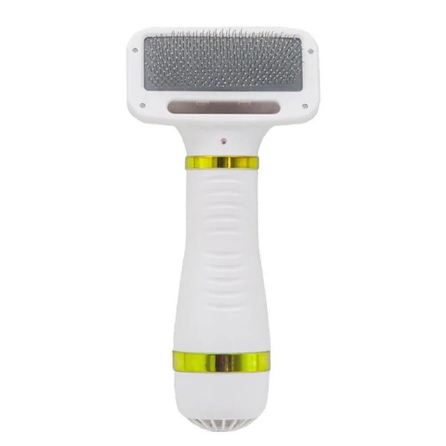 Compact Pet Grooming Kit with Detachable Comb and Blower