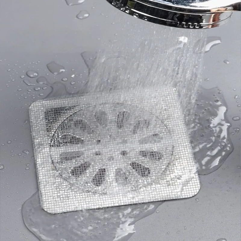 Easy Clean Drain Stickers - Hair Stopper & Bug Blocker