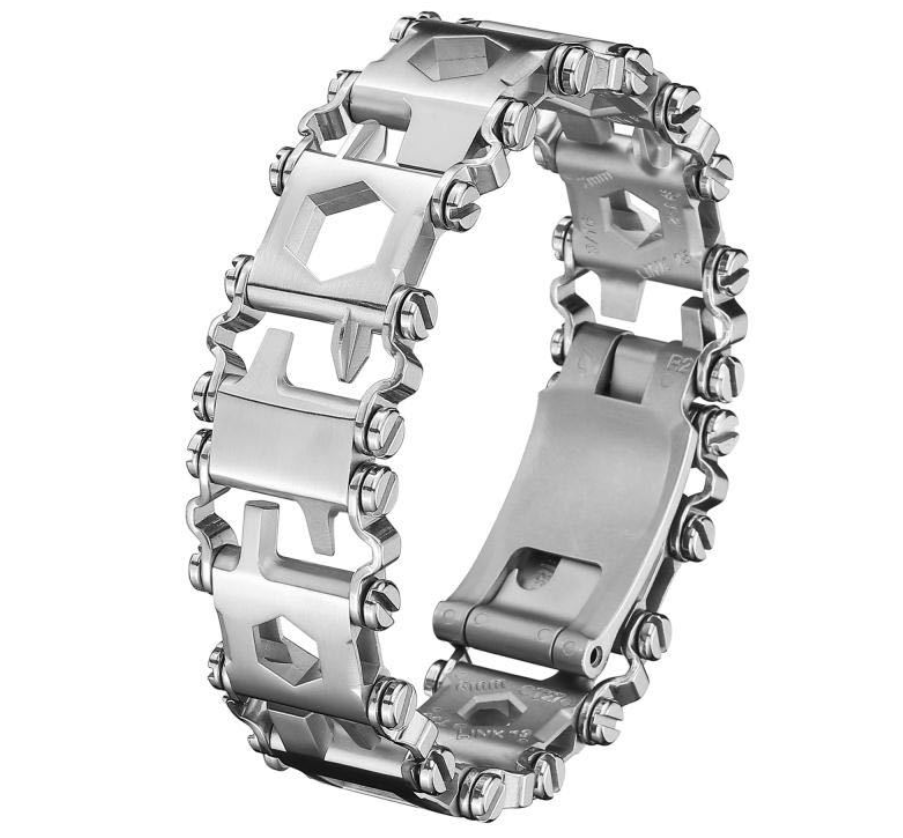 Outdoor Survival Stainless Steel Watch Tool Band