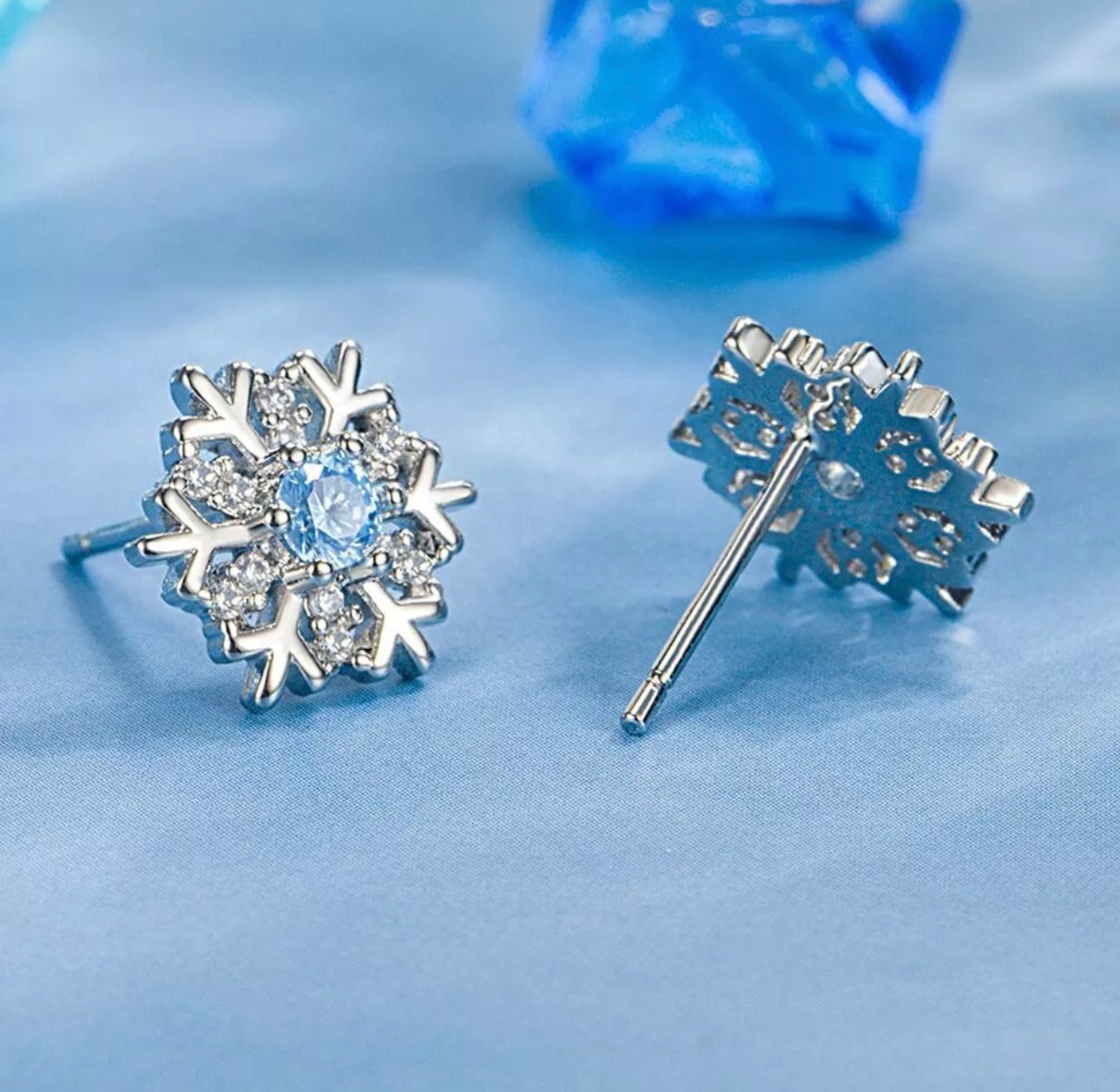 Sparkling Ice Drop Earrings