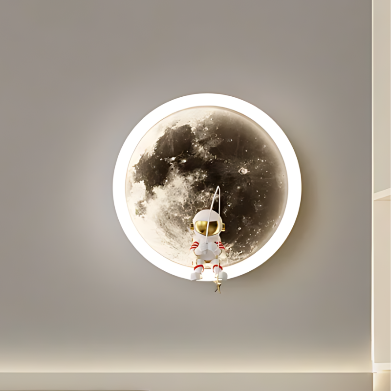Cool LED Moon Wall Light