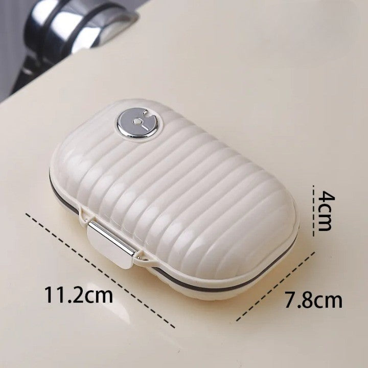 Compact Pill Daily Storage Box