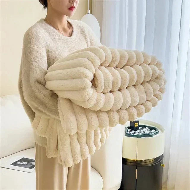 Soft Plush Throw Blanket