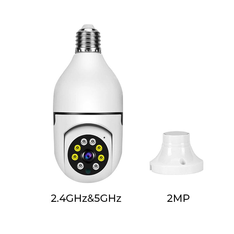 Smart WiFi Security Camera Light Bulb