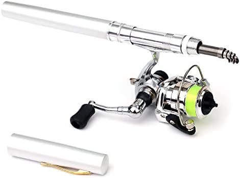 Portable Telescopic Fishing Rod and Reel Set