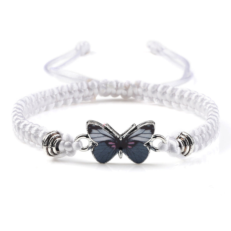 Delicate Wing Charm Bangle