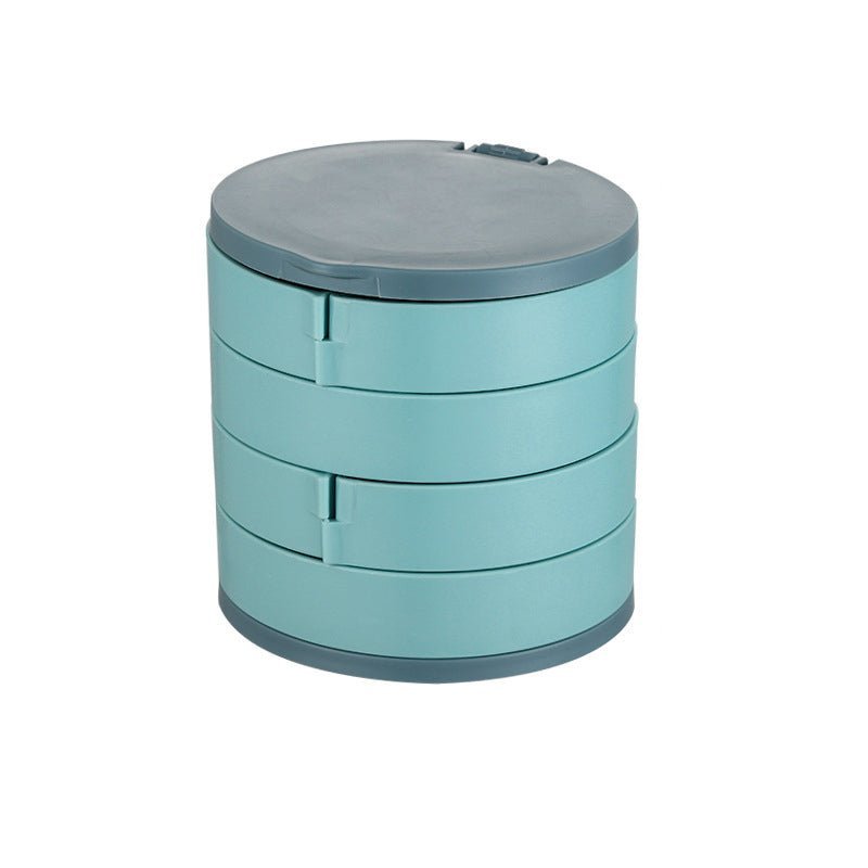 Luxury Rotating Jewelry Storage Case