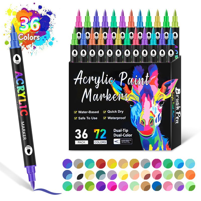 Vibrant Art Marker Set
