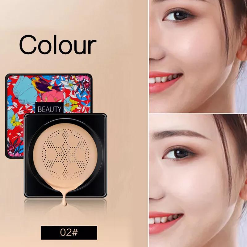 Natural Mushroom Head Air Cushion Foundation Cream