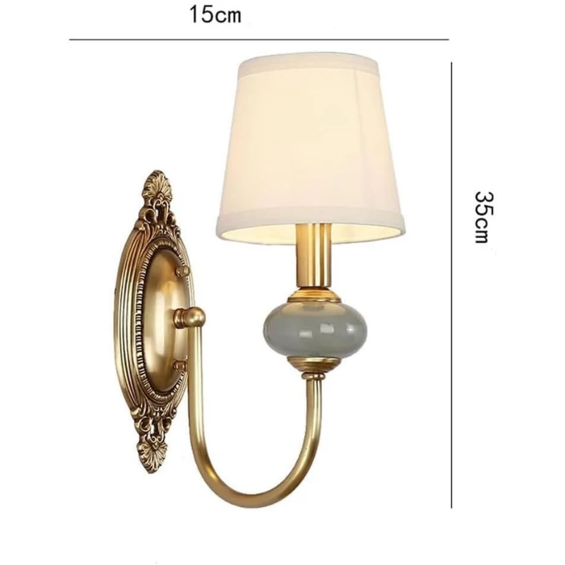 Classic Antique Copper Wall Light