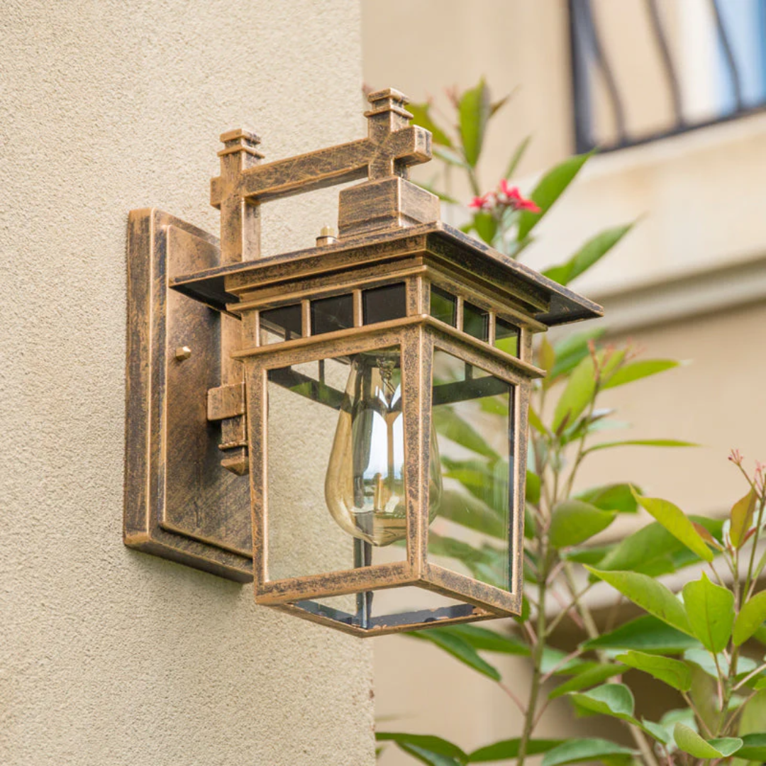 Dark Grey Weatherproof Outdoor Lamp