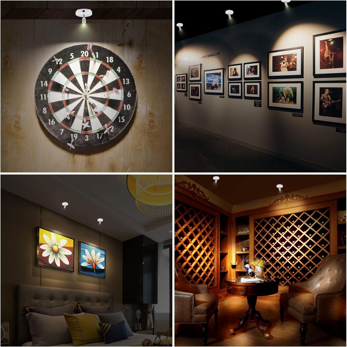 Portable LED Table Lamp Compact Lighting