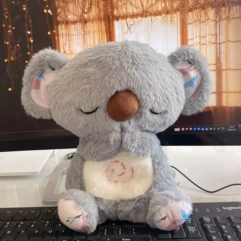 Calm Buddy Koala Stress Relief Plush Toy with Soothing Sounds