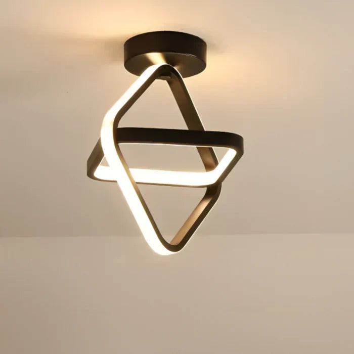 Stylish Double Ring LED Ceiling Light