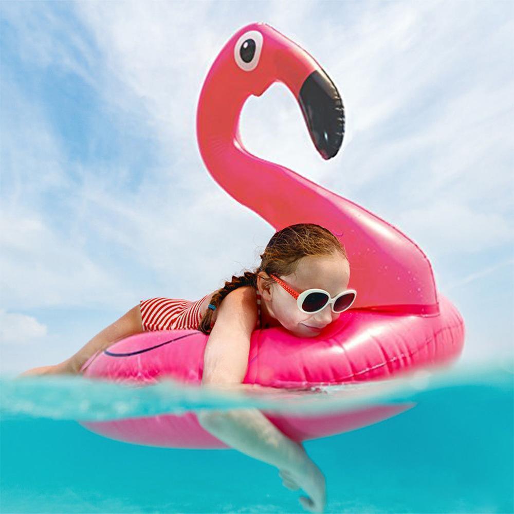 Fun Pink Inflatable Pool Float Ring