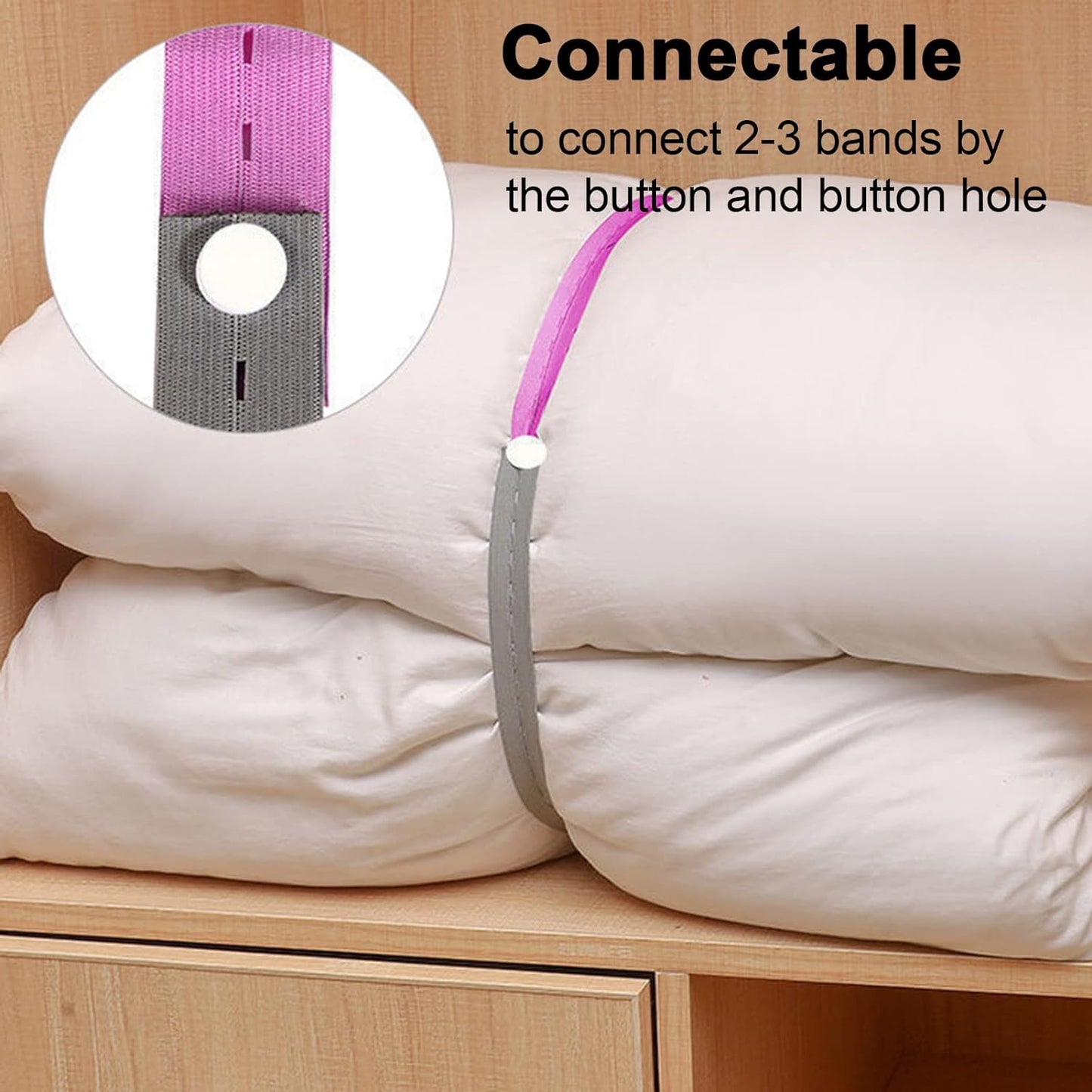 Adjustable Elastic Strap with Buckle