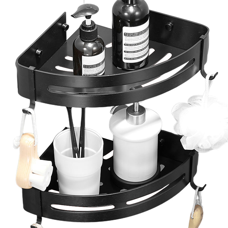 Stylish 1/2/3 Piece Stainless Steel Bathroom Shelf Set
