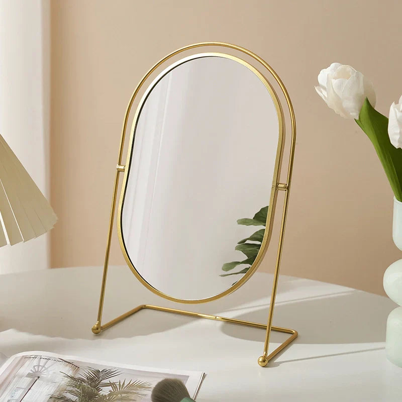 Big Simple Tabletop Cosmetic Mirror