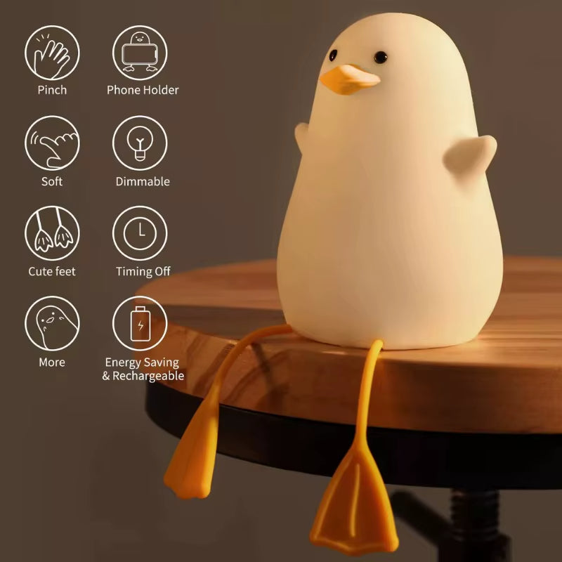 Cute Duck Warm LED Table Lamp