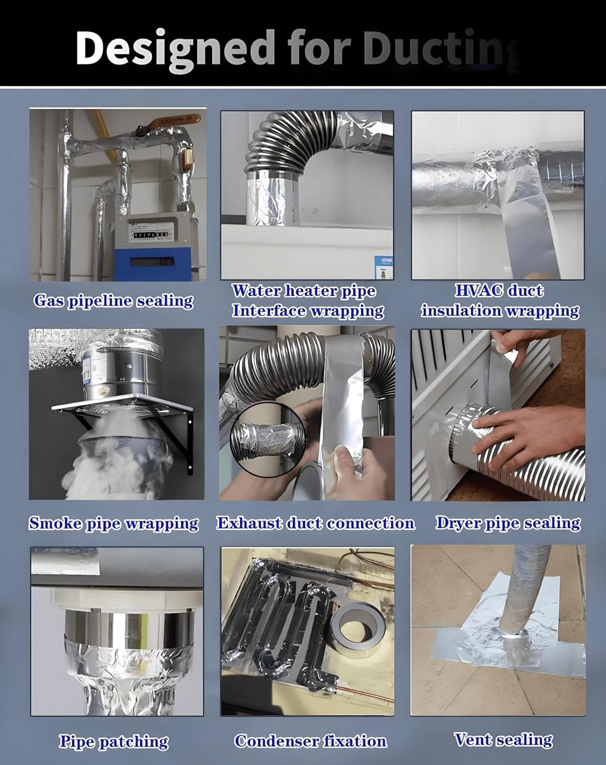 Heavy Duty Metal Foil Tape