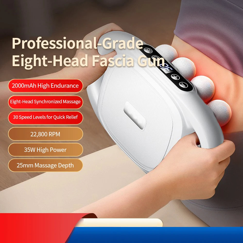 Pro Massage | Powerful 8-Node Electric Massager for Relief