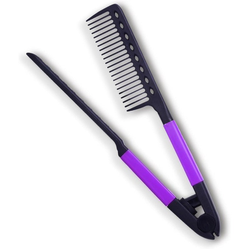 Thermal Protection V Hair Straightening Comb