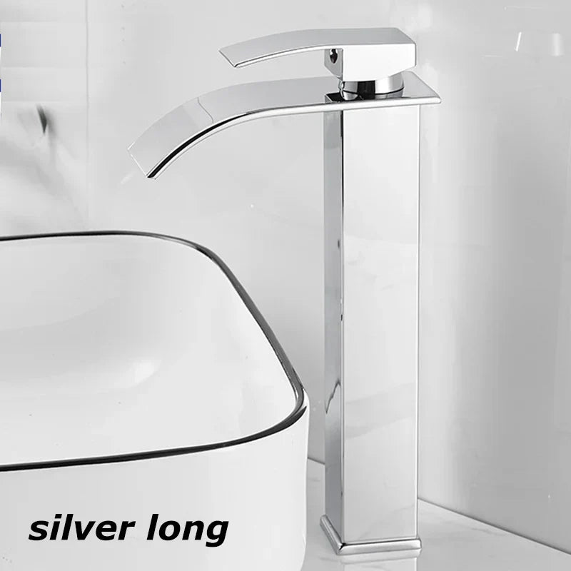 Luxury Stainless Steel Bathroom Faucet
