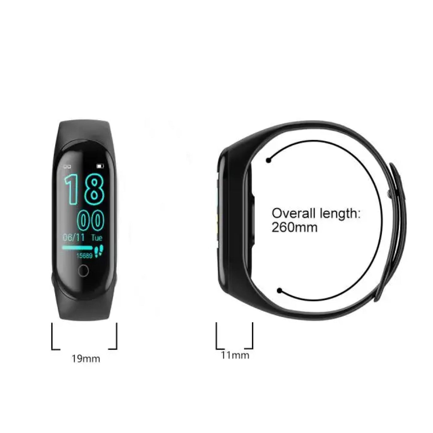Advanced Fitness Watch with Blood Pressure Tracker