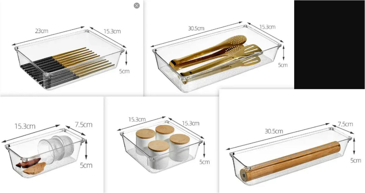 Customizable Kitchen Utensil Storage Tray
