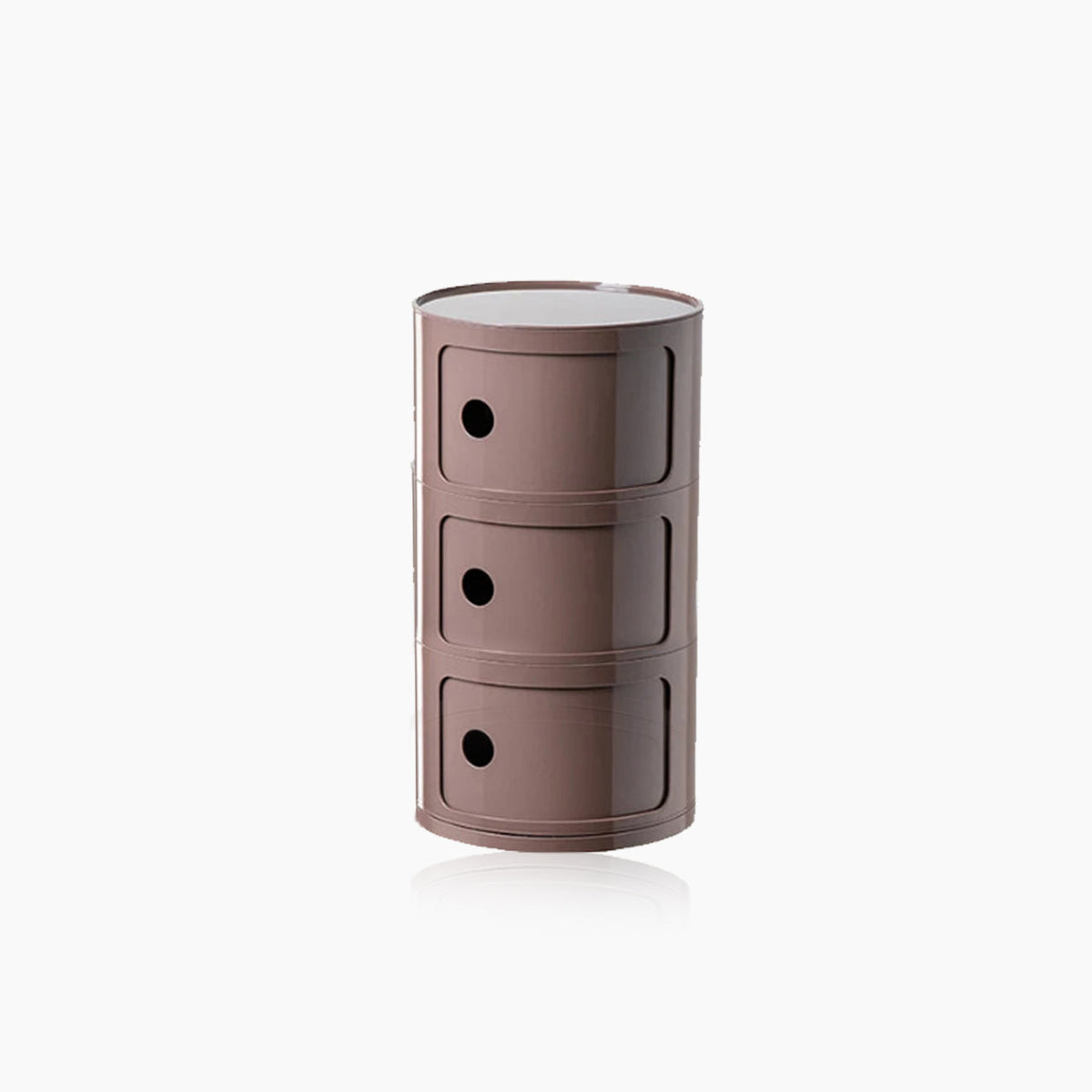 Space Saving End Table with Hidden Storage
