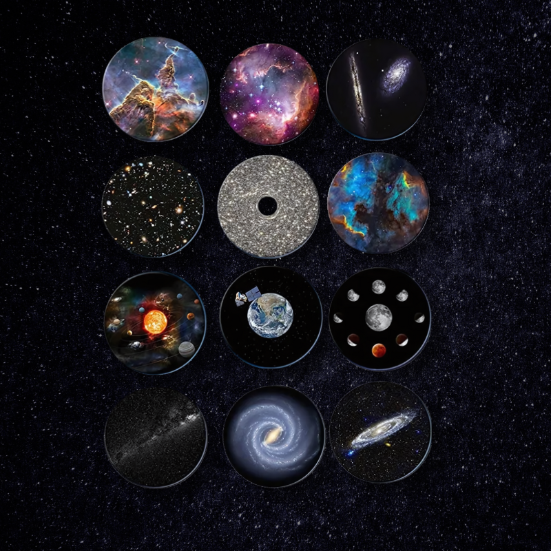 4K Home Planetarium Star Projector with 12 Night Sky Scenes