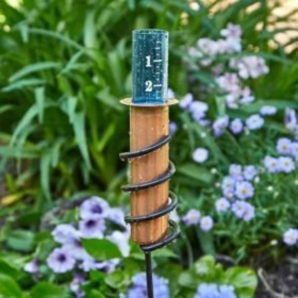 Accurate Copper Rain Gauge for Home Yard Water Measurement