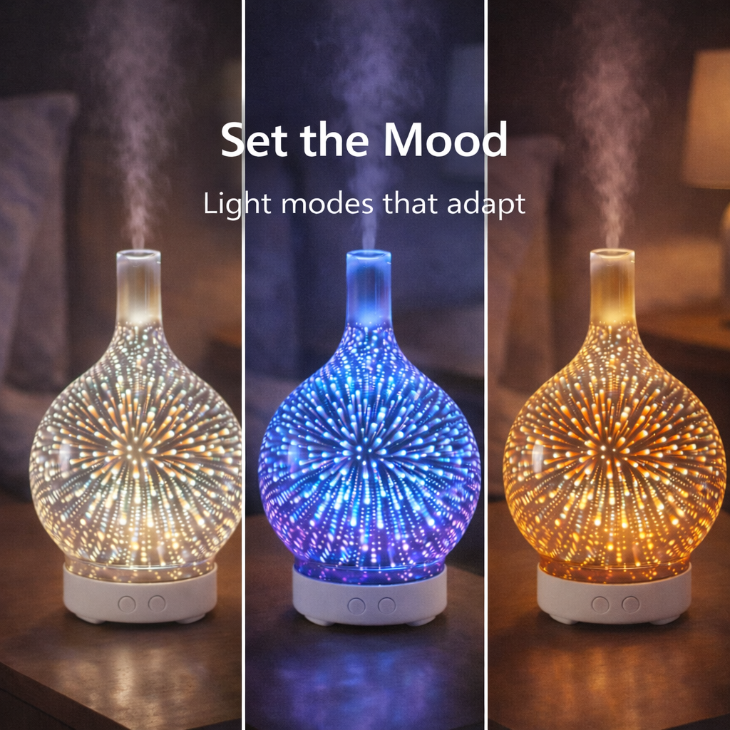 Essential Oil Diffuser & Air Humidifier