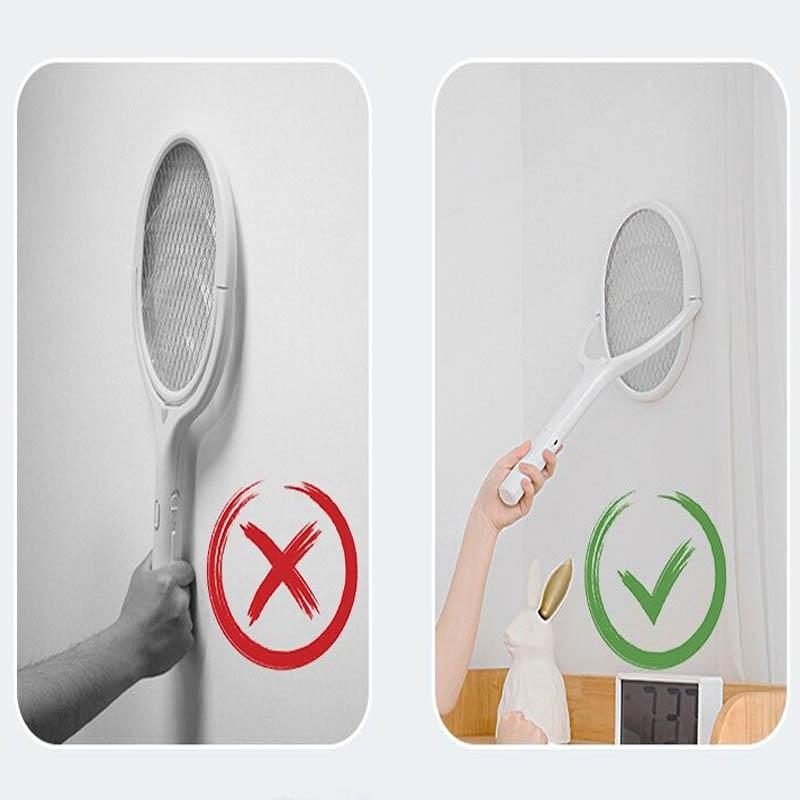 Portable Electric Fly Swatter with USB Charger