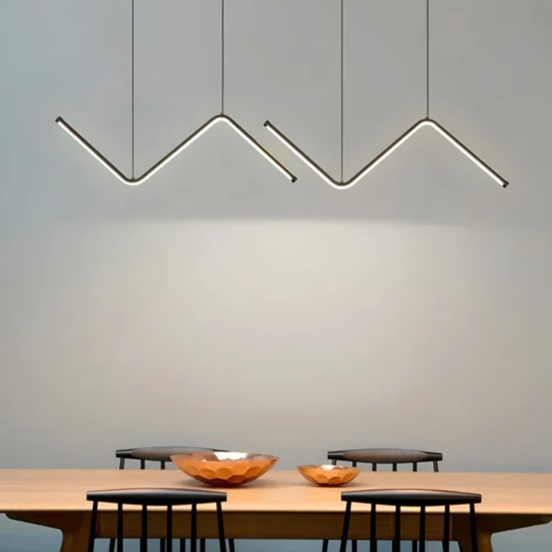 Modern Triangle Hanging LED Light