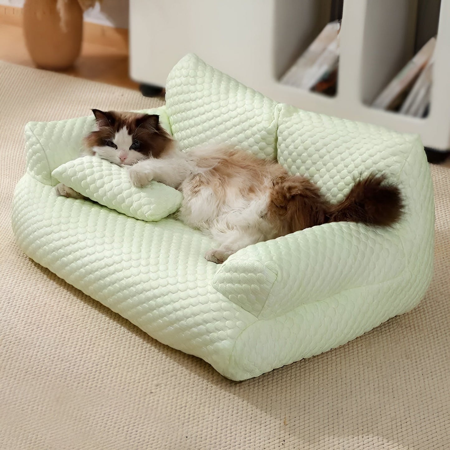 Soft Pet Pillow Bed for Dogs and Cats