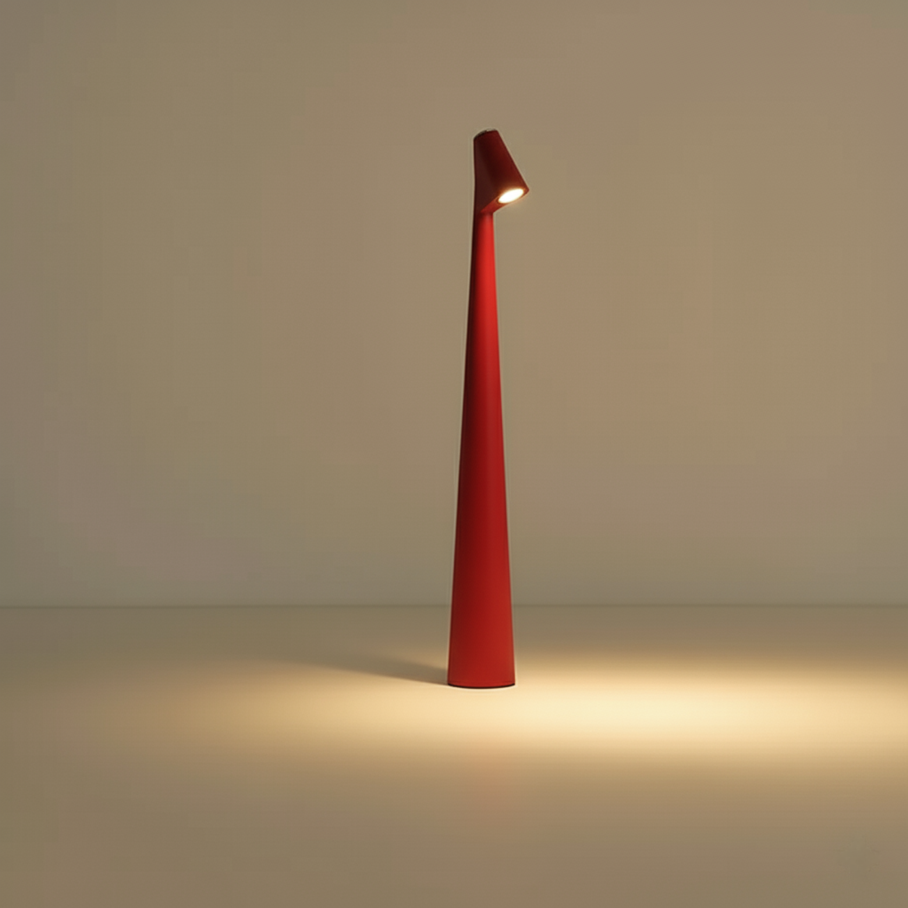 Slim Wireless LED Desk Lamp Modern Scandinavian Style