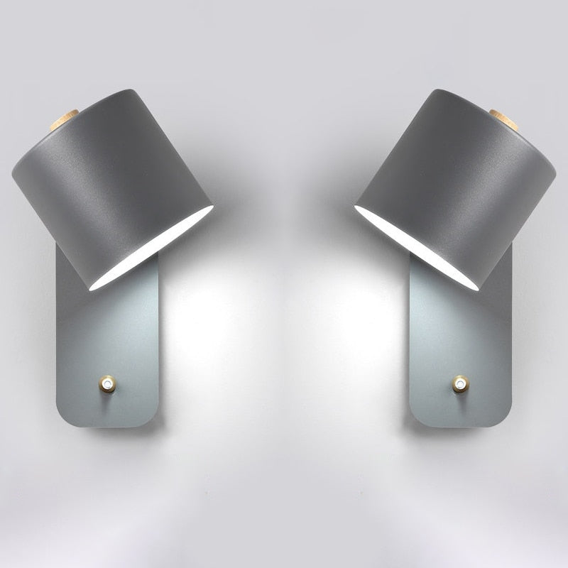 Contemporary LED Wall Light with On/Off Switch