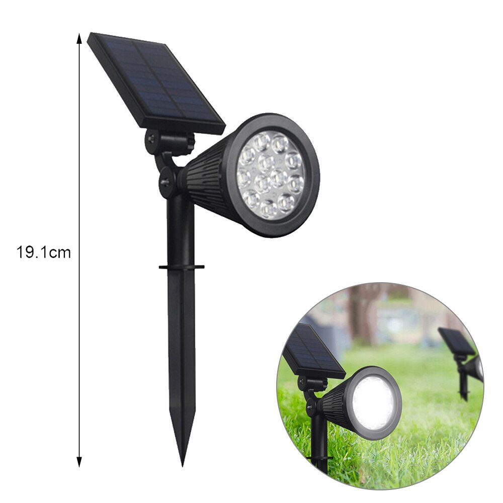 Solar Powered Outdoor Color Changing Spotlight