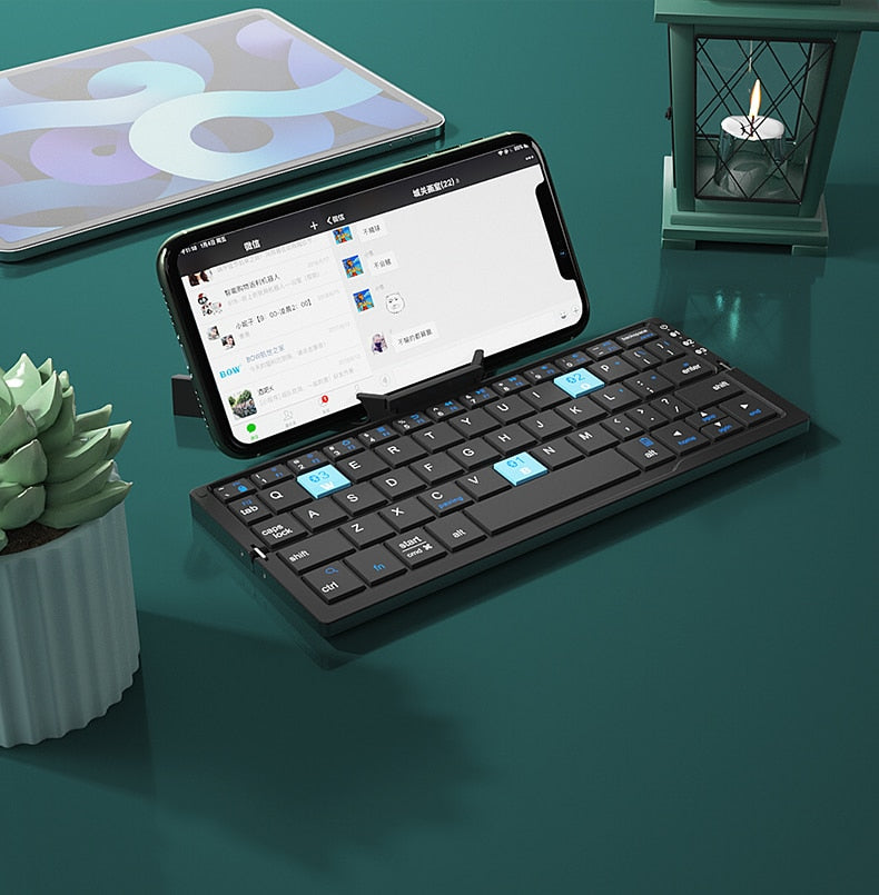 Compact Portable Wireless Mini Keyboard