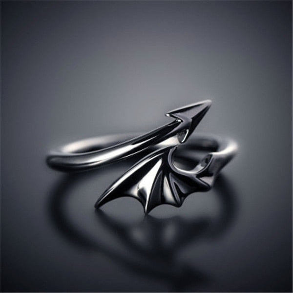 Trendy Dragon Design Adjustable Ring