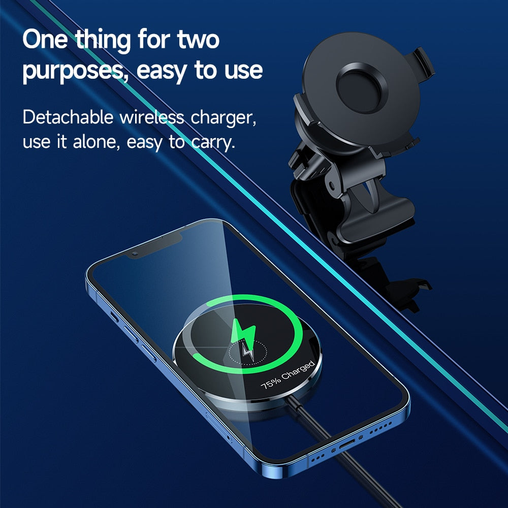 Dual USB Magnetic Car Phone Charger